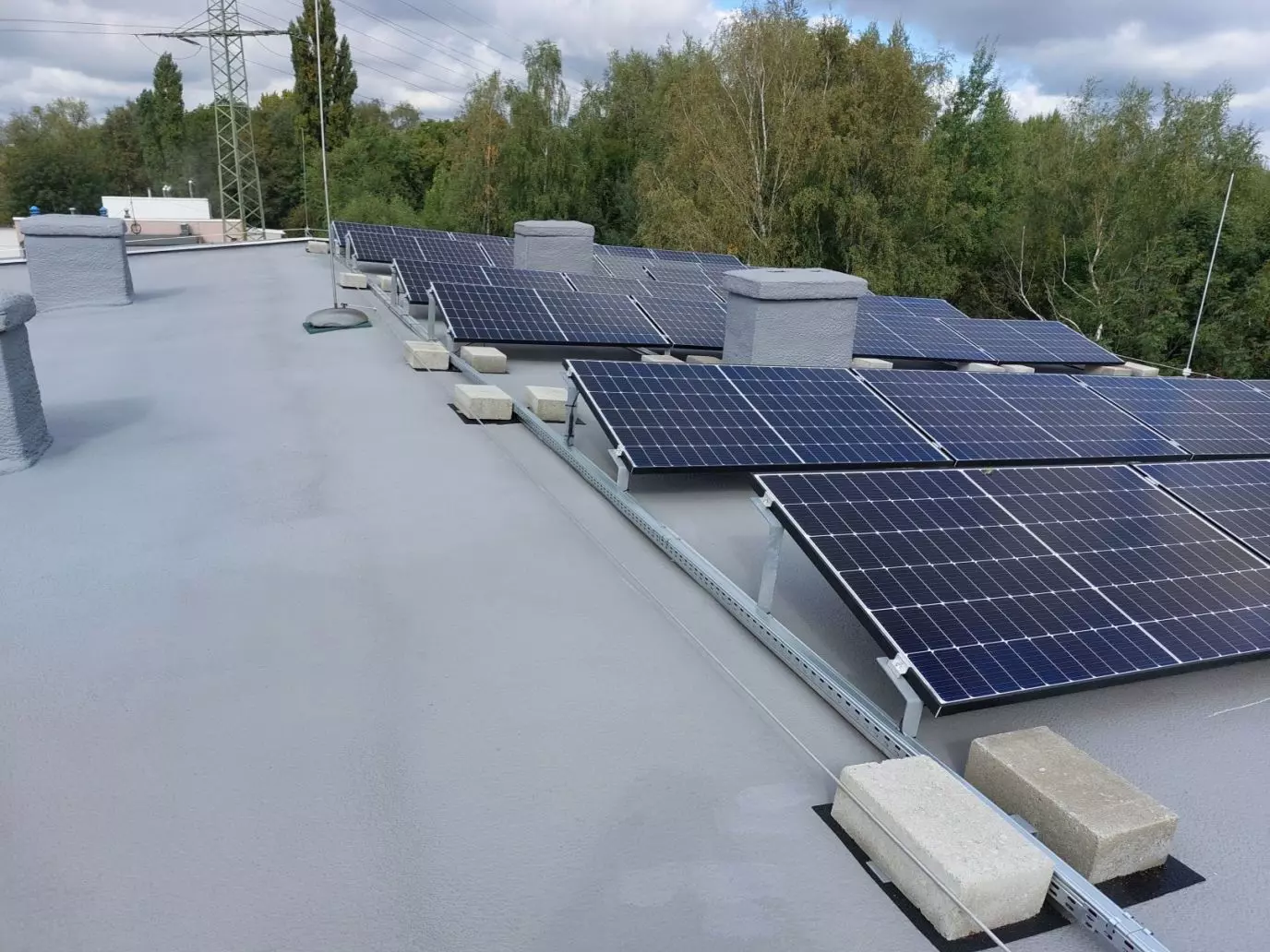 Energooszczędny dach po wykonanych pracach